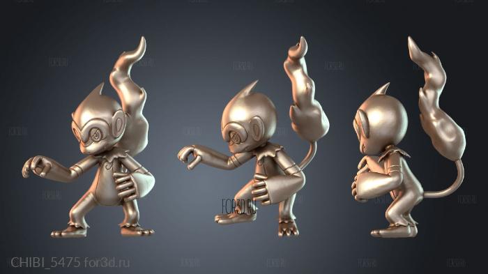 CHIBI_5475 stl model for CNC