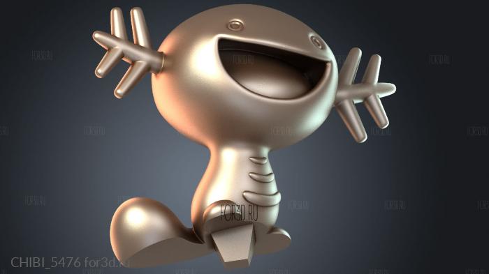 CHIBI_5476 stl model for CNC