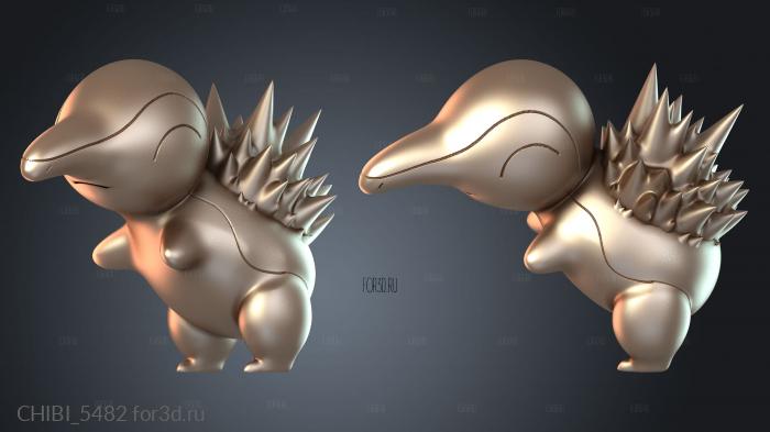 CHIBI_5482 stl model for CNC