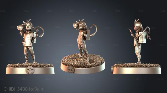 CHIBI_5488 stl model for CNC