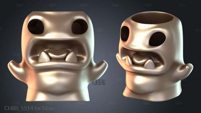 CHIBI_5514 stl model for CNC