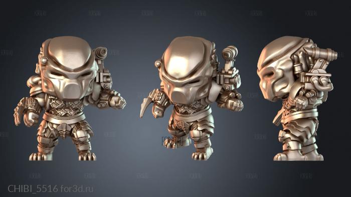 CHIBI_5516 stl model for CNC