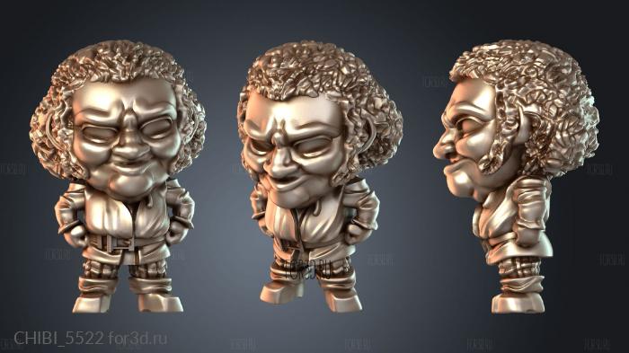 CHIBI_5522 stl model for CNC