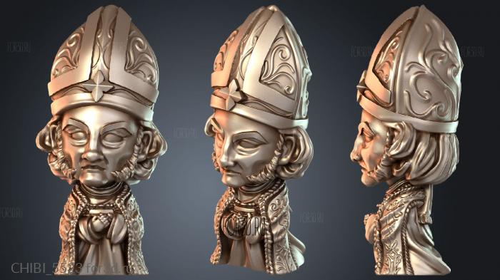 CHIBI_5523 stl model for CNC