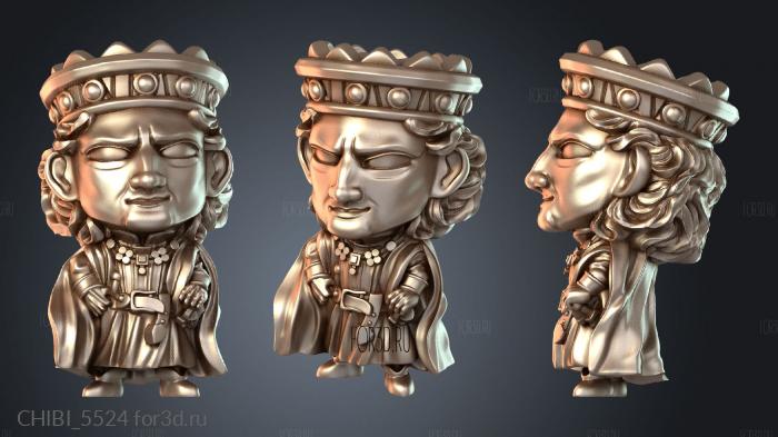 CHIBI_5524 stl model for CNC