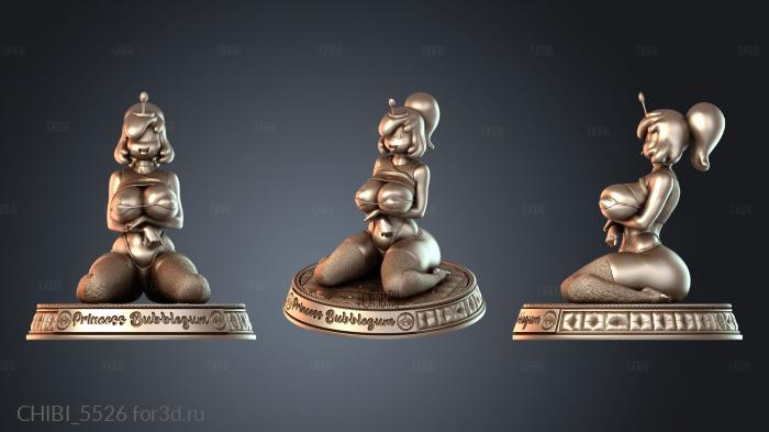 CHIBI_5526 stl model for CNC
