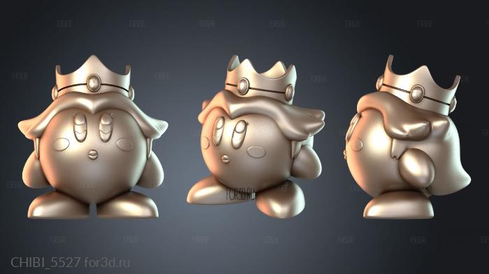 CHIBI_5527 stl model for CNC