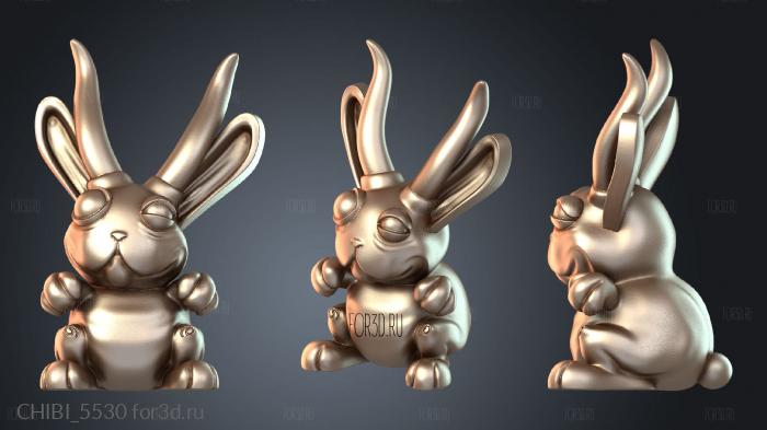 CHIBI_5530 stl model for CNC