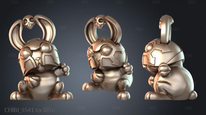CHIBI_5541 stl model for CNC