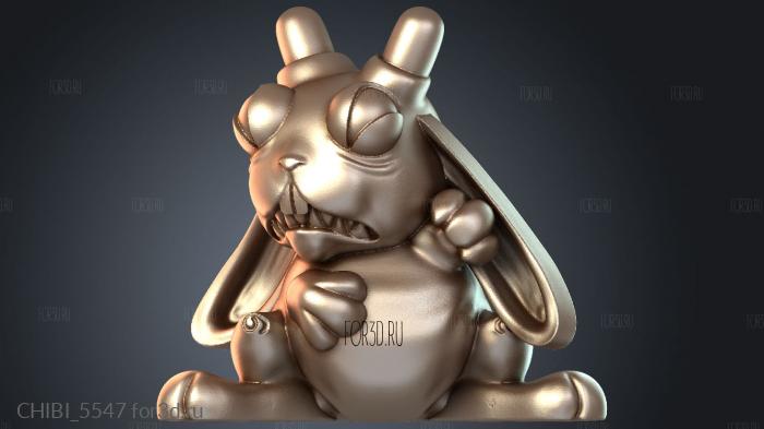 CHIBI_5547 stl model for CNC