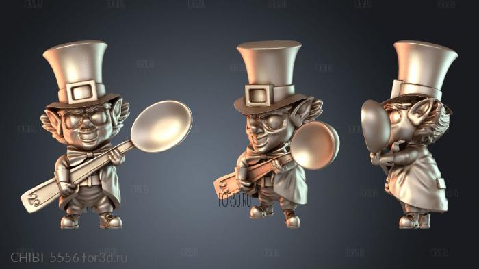 CHIBI_5556 stl model for CNC