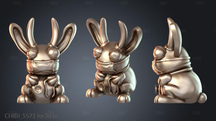 CHIBI_5571 stl model for CNC