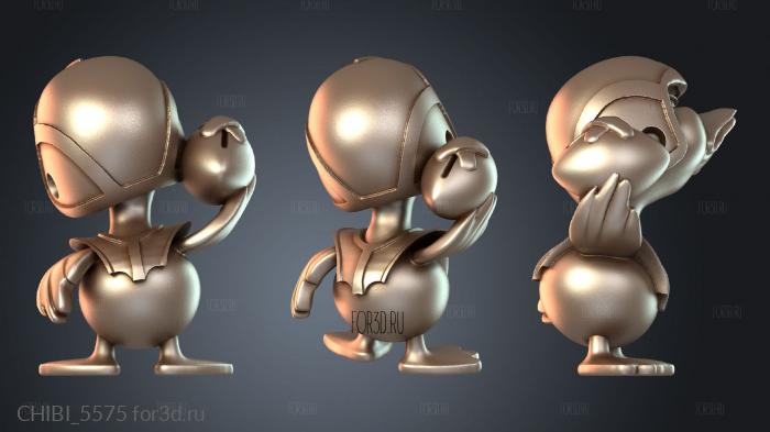 CHIBI_5575 stl model for CNC