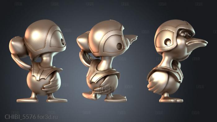 CHIBI_5576 stl model for CNC