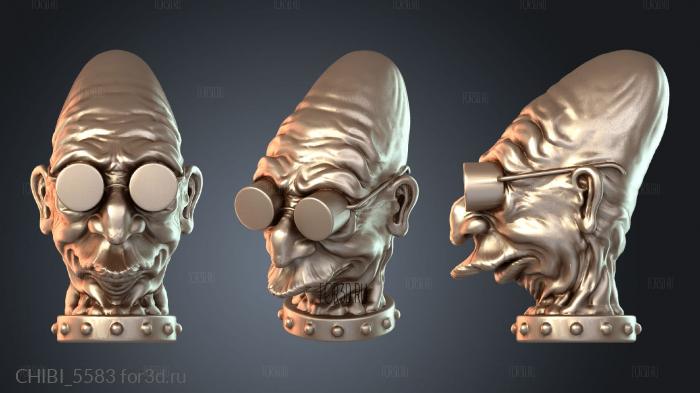 CHIBI_5583 stl model for CNC
