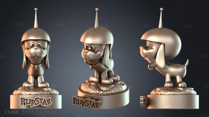 CHIBI_5595 stl model for CNC
