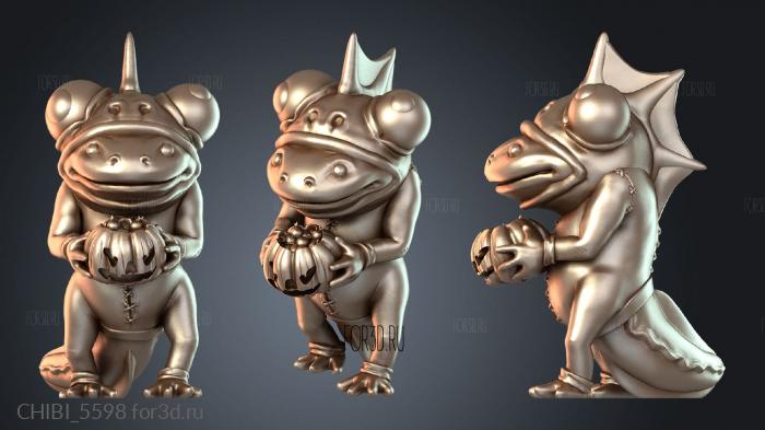 CHIBI_5598 stl model for CNC