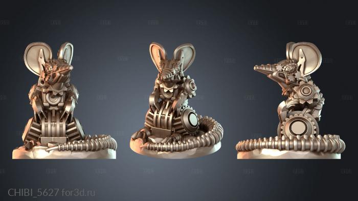 CHIBI_5627 stl model for CNC