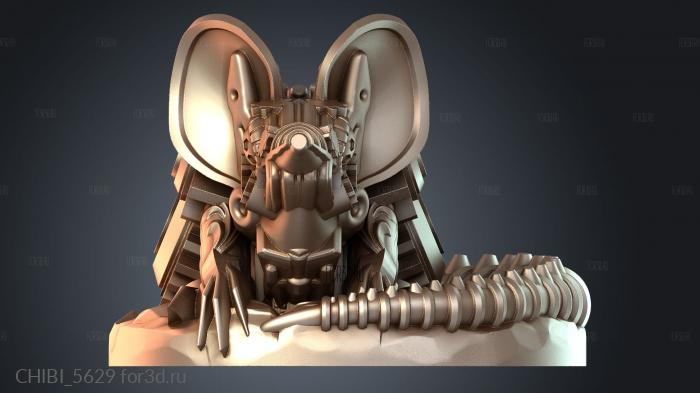 CHIBI_5629 stl model for CNC