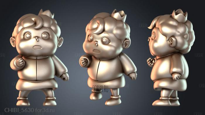 CHIBI_5630 stl model for CNC