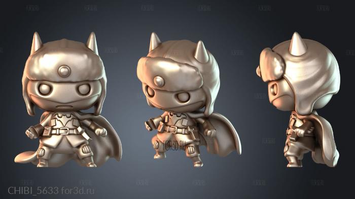 CHIBI_5633 stl model for CNC