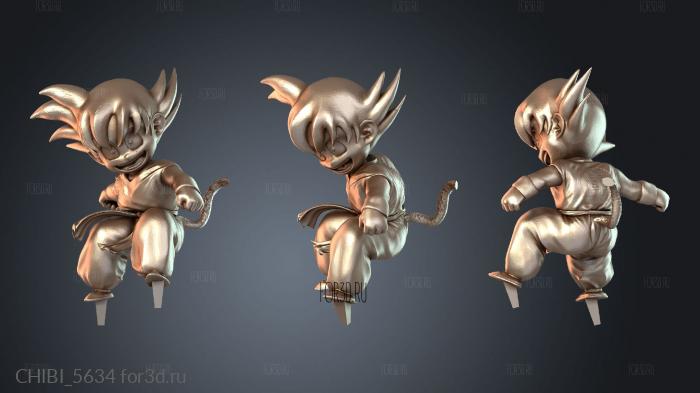 CHIBI_5634 stl model for CNC