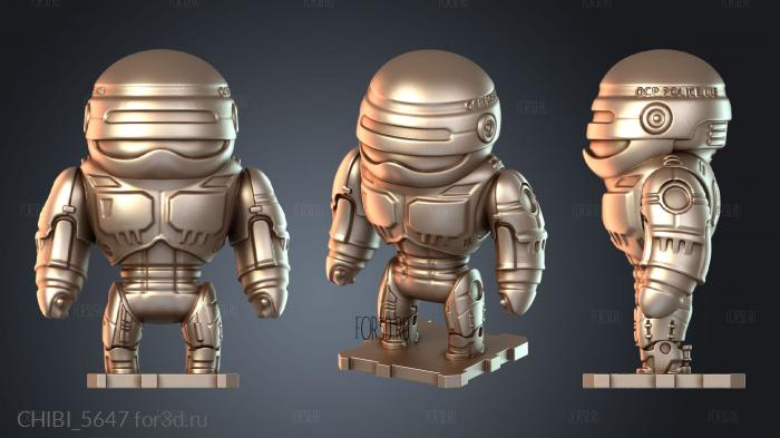 CHIBI_5647 stl model for CNC