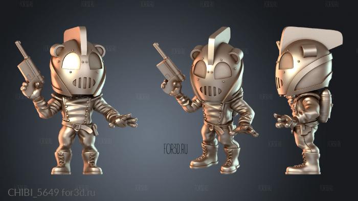 CHIBI_5649 stl model for CNC
