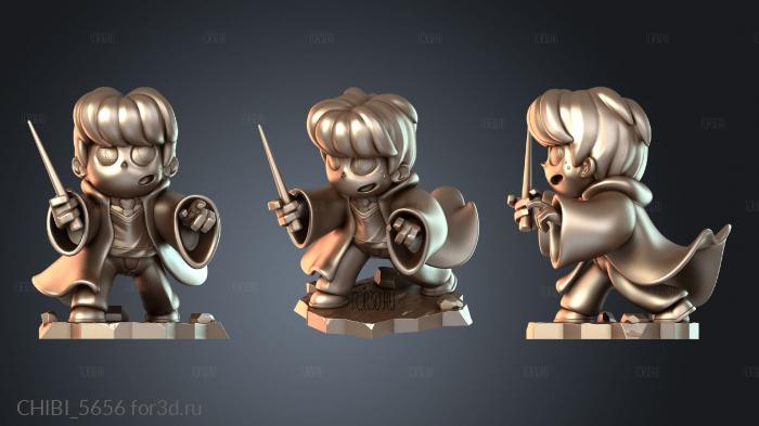 CHIBI_5656 stl model for CNC