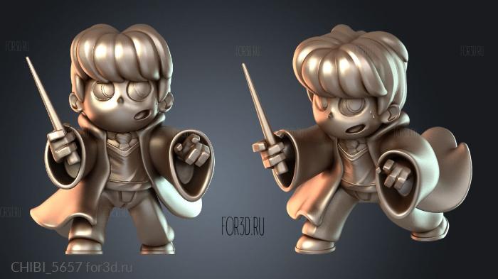 CHIBI_5657 stl model for CNC