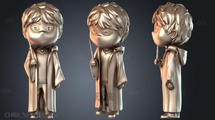 CHIBI_5659 stl model for CNC