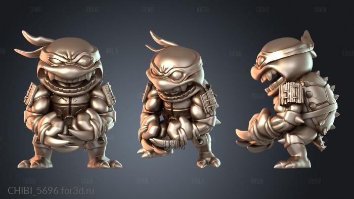 CHIBI_5696 stl model for CNC