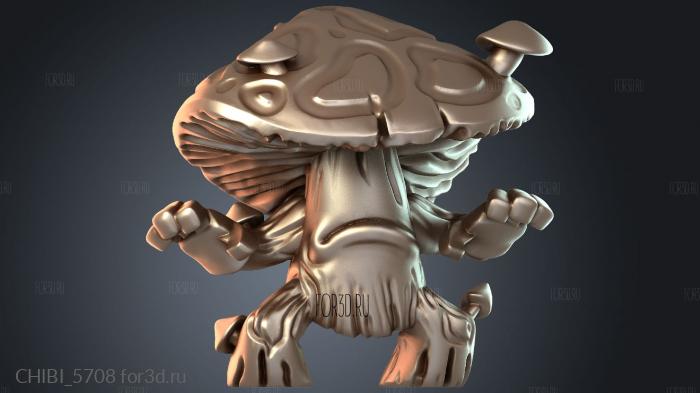 CHIBI_5708 stl model for CNC