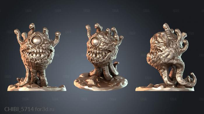 CHIBI_5714 stl model for CNC