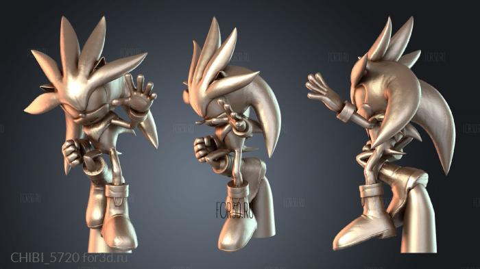 CHIBI_5720 stl model for CNC