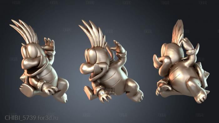CHIBI_5739 stl model for CNC