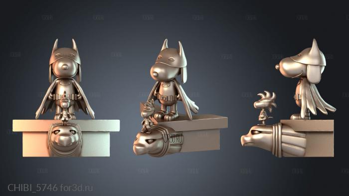 CHIBI_5746 stl model for CNC