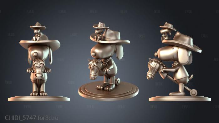 CHIBI_5747 stl model for CNC