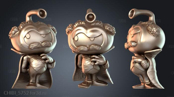 CHIBI_5752 stl model for CNC