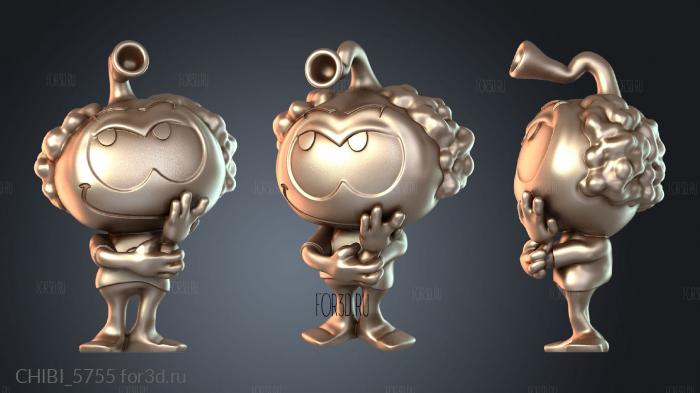 CHIBI_5755 stl model for CNC