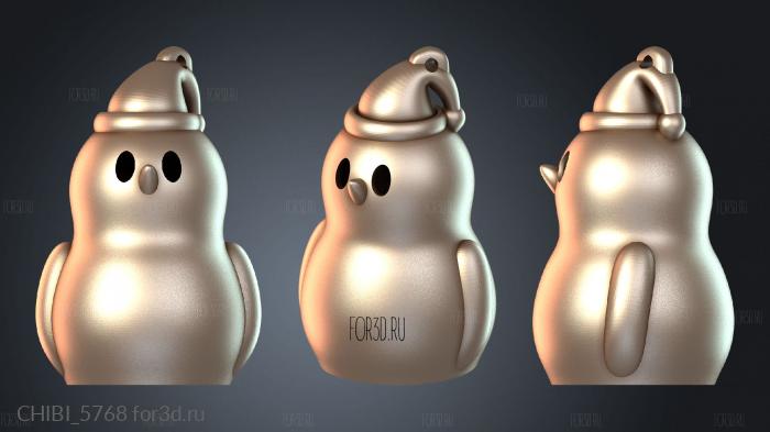CHIBI_5768 stl model for CNC