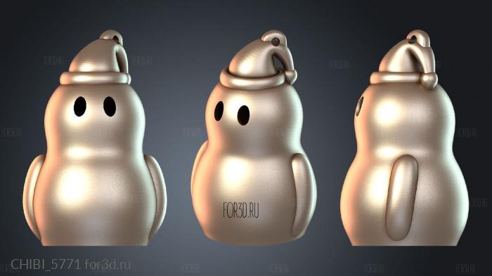 CHIBI_5771 stl model for CNC