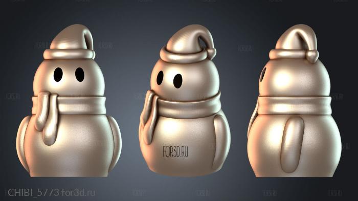 CHIBI_5773 stl model for CNC