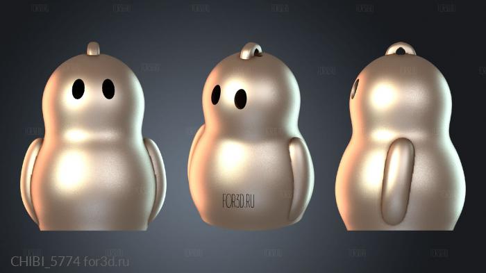 CHIBI_5774 stl model for CNC