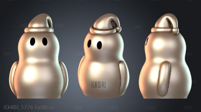 CHIBI_5776 stl model for CNC