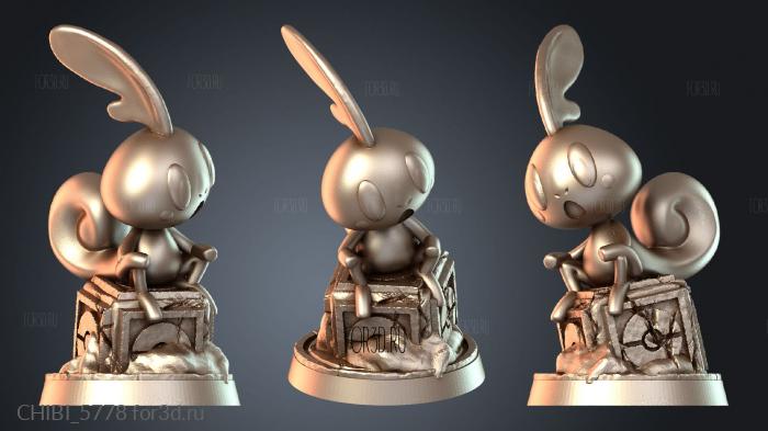 CHIBI_5778 stl model for CNC