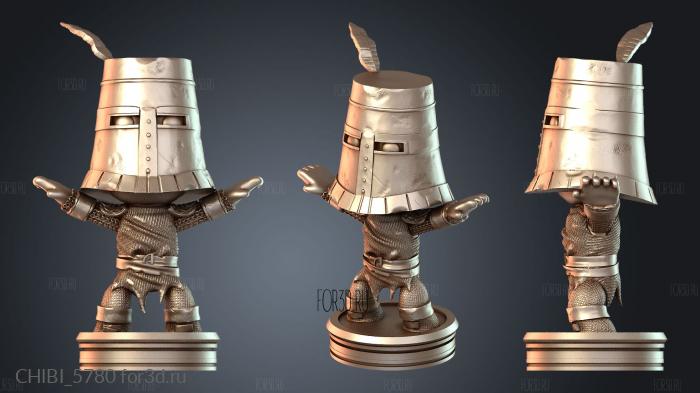 CHIBI_5780 stl model for CNC