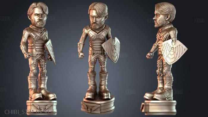 CHIBI_5781 stl model for CNC
