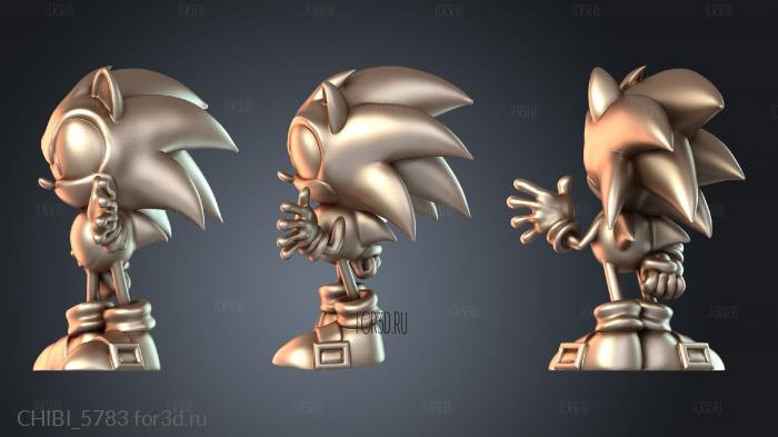 CHIBI_5783 stl model for CNC