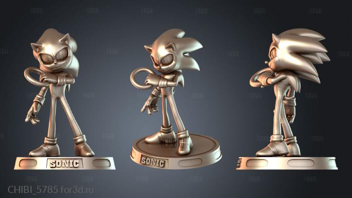 CHIBI_5785 stl model for CNC